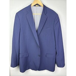 Brooks Brothers Blazer Mens 46R Blue Explorer Fitzgerald Fit Wool 2 Button Lined